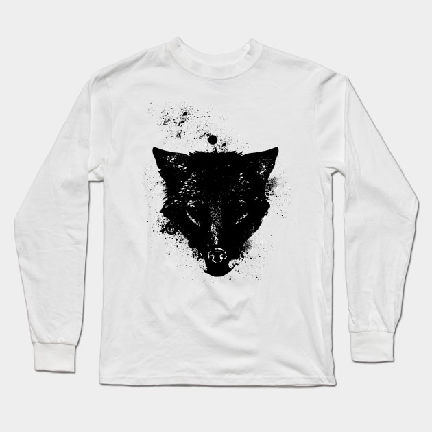 Inked Coyote Long Sleeve T-Shirt by TheRealMrBlonde